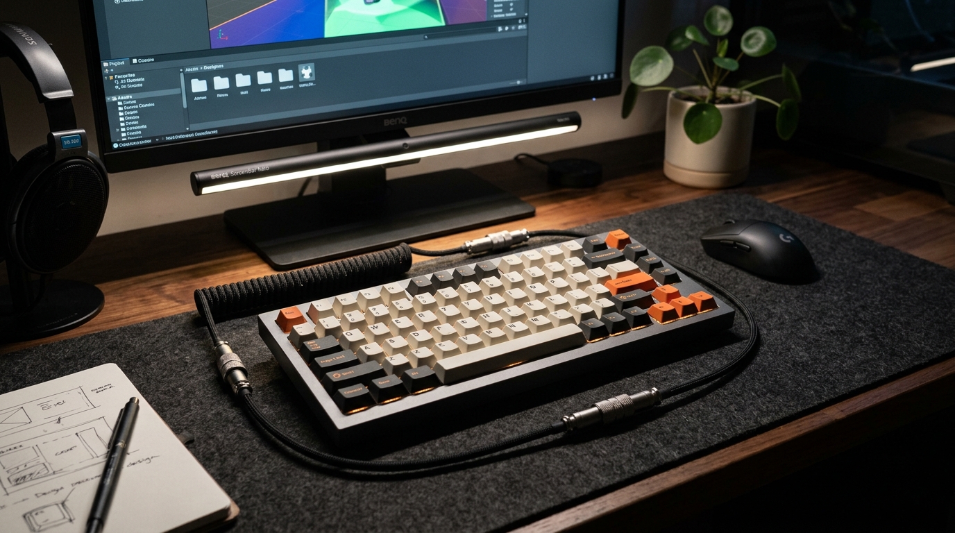 Keychron Q1 Max tests: Kāpēc spēļu dizainerei vajadzīga 200€ vērta mehāniskā klaviatūra?